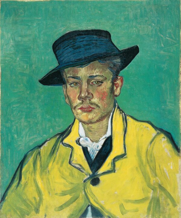 Portrait d'Armand Roulin (Portrait of Armand Roulin) - by Vincent van Gogh