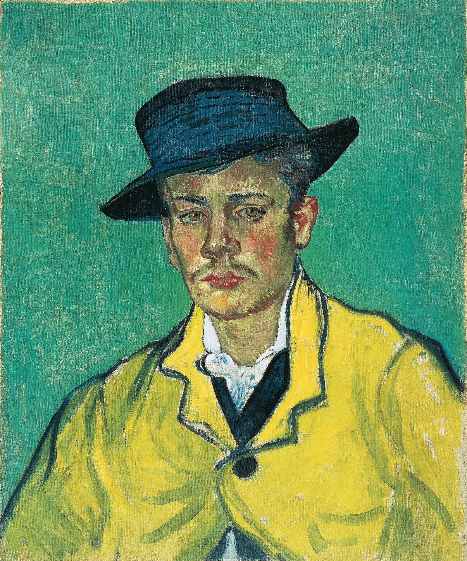 Portrait d'Armand Roulin (Portrait of Armand Roulin) - by Vincent van Gogh