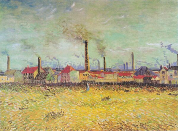 Factories at Clichy - Vincent van Gogh