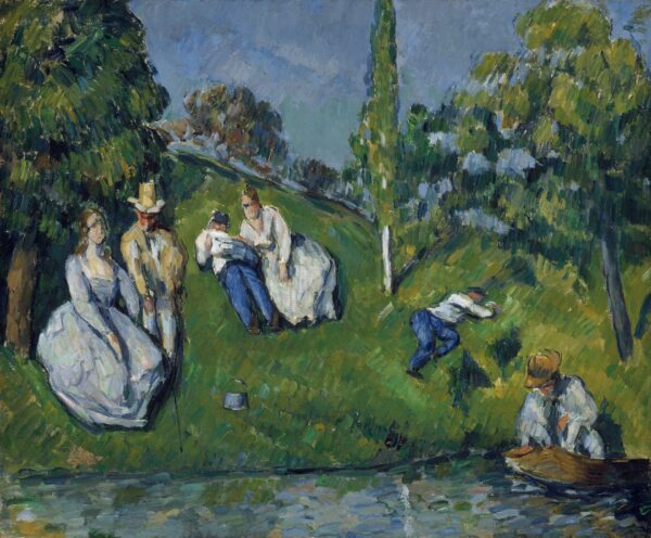 The Pond - by Paul Cézanne
