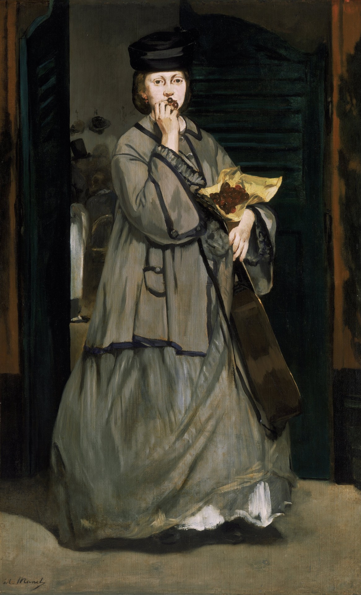 Street Singer - by Édouard Manet