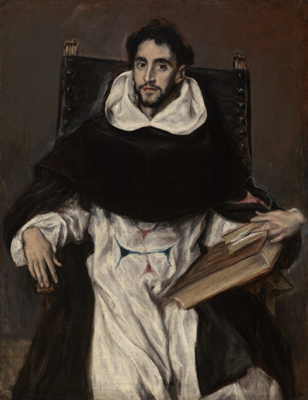 Fray Hortensio Félix Paravicino - by El Greco