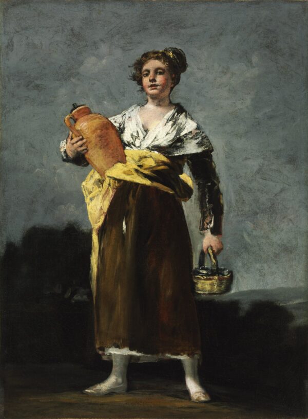 The Water Carrier ("La Aguadora") - by Francisco Goya y Lucientes
