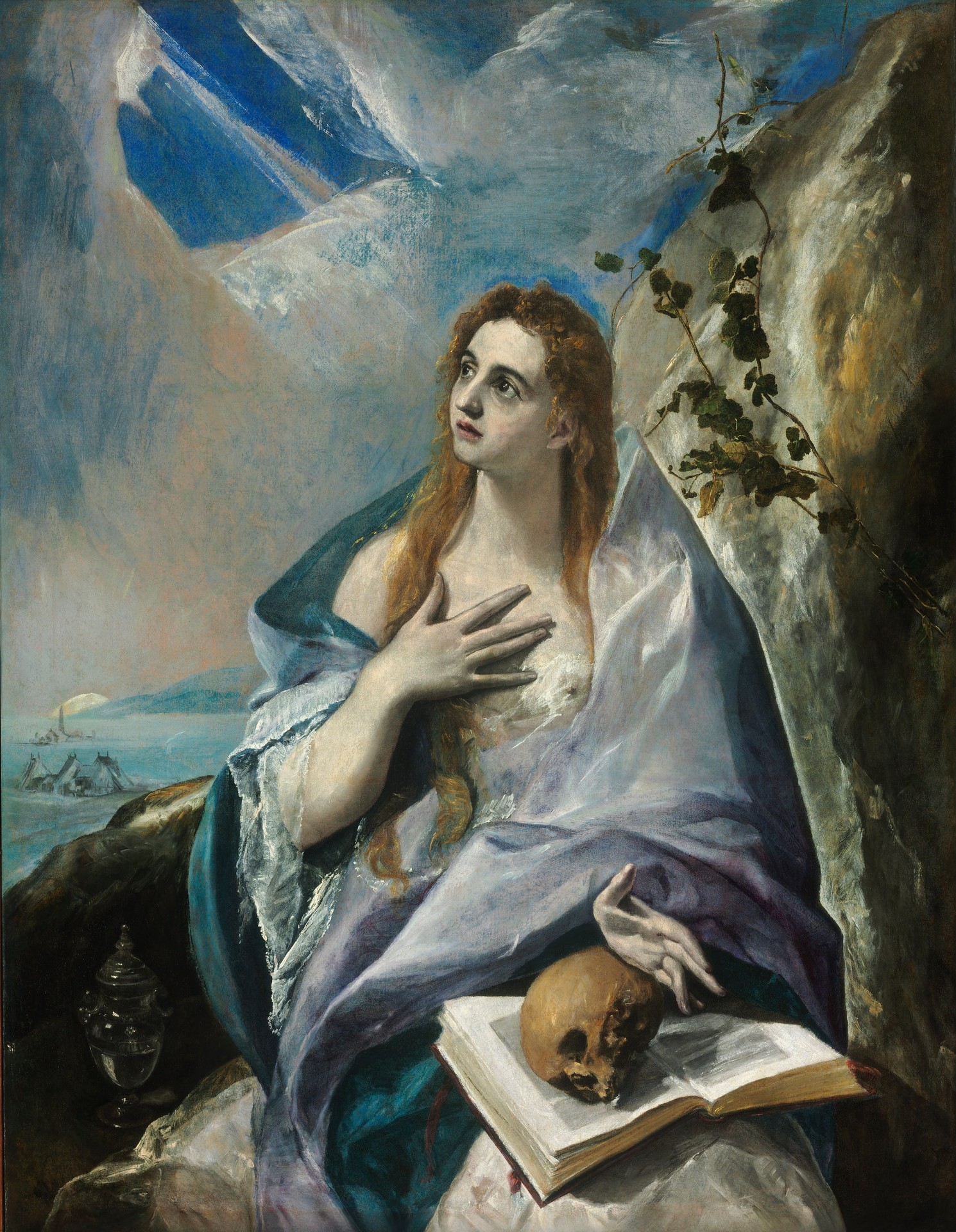 The Penitent Mary Magdalene - by El Greco