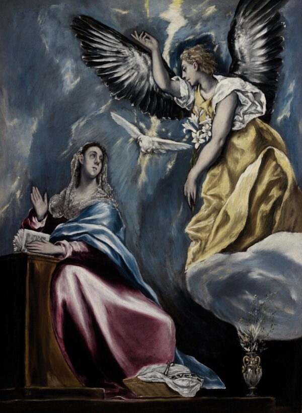 The Annunciation - by El Greco