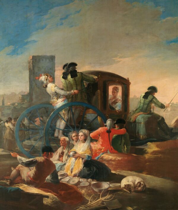 El cacharrero - by Francisco Goya y Lucientes