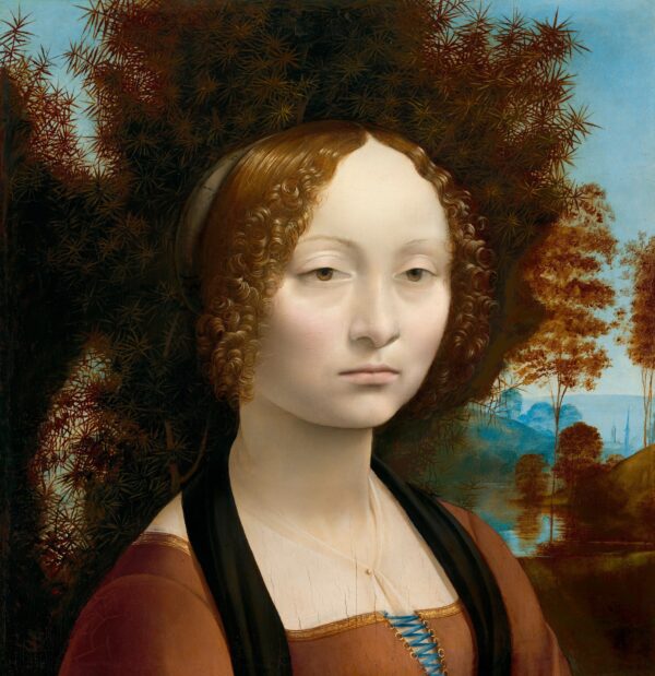 Ginevra de' Benci - by Da Vinci
