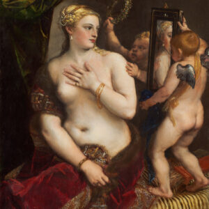 Venus with a Mirror - by Titian