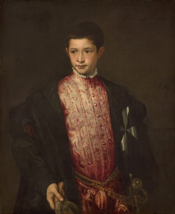 Ranuccio Farnese - by Titian