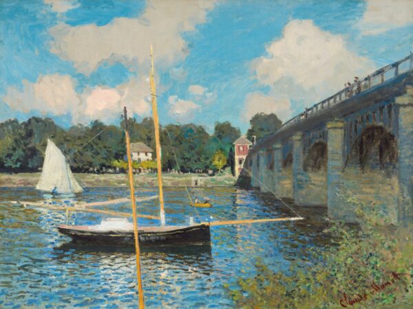 The Bridge at Argenteuil - by Claude Monet