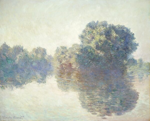 The Seine at Giverny - by Claude Monet