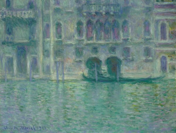 Palazzo da Mula, Venice - by Claude Monet