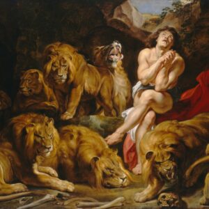 Daniel in the Lions' Den - by Peter Paul Rubens