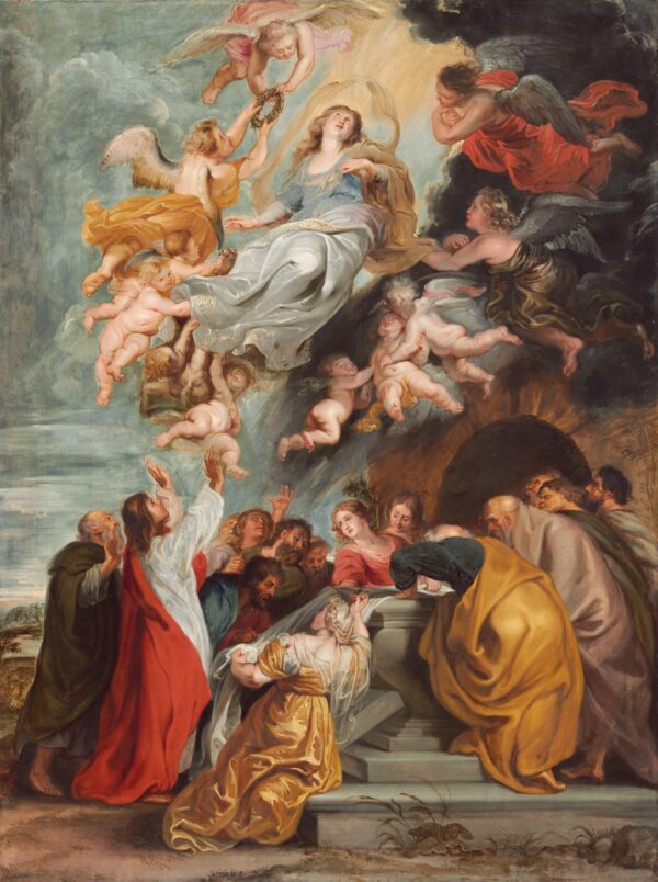 The Assumption of the Virgin - by Peter Paul Rubens