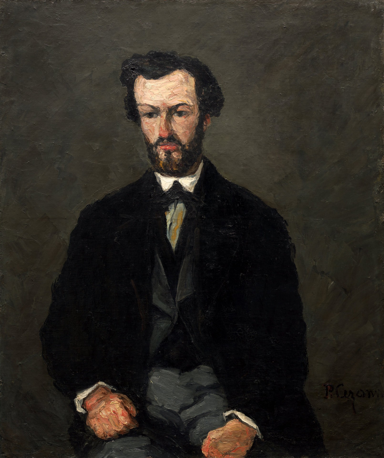 Antony Valabrègue - by Paul Cézanne