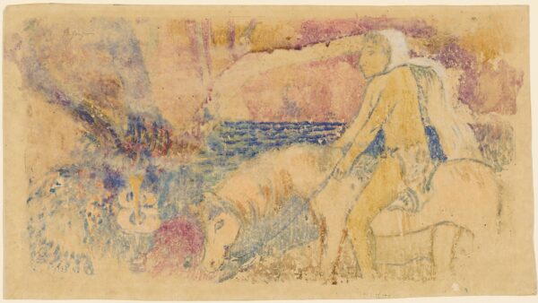 The Pony - by Paul Gauguin