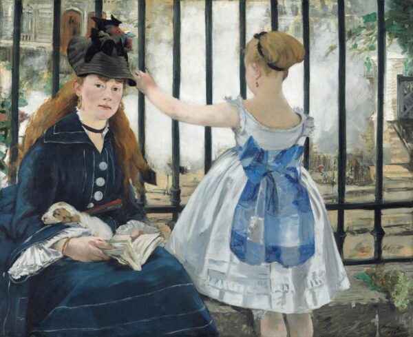 The Railway - by ?douard Manet