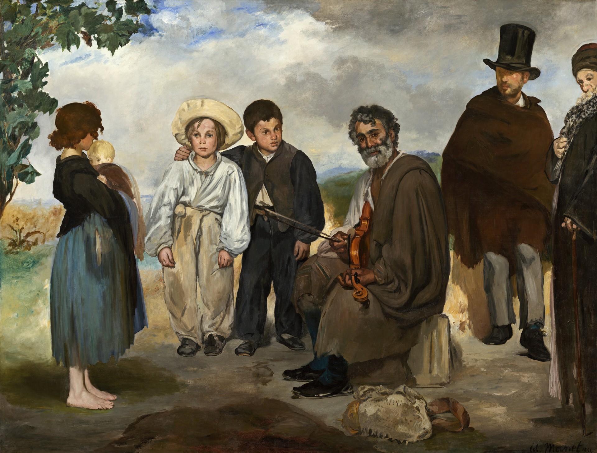 The Old Musician - by Édouard Manet