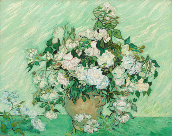 Roses - by Vincent van Gogh