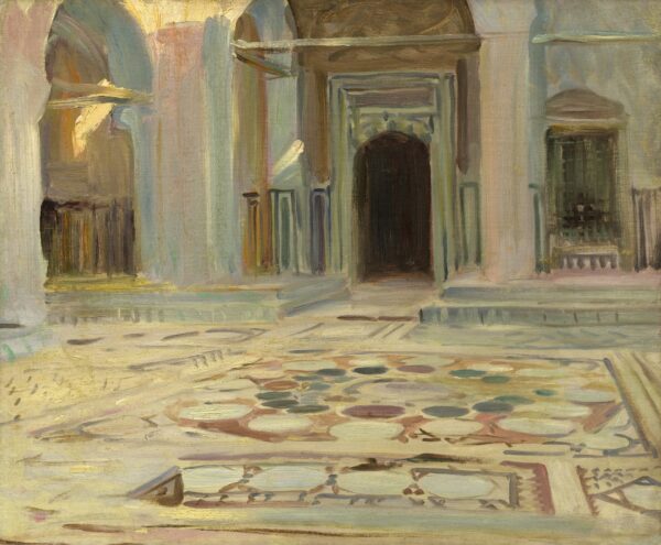 Pavement, Cairo - by John Singer Sargent