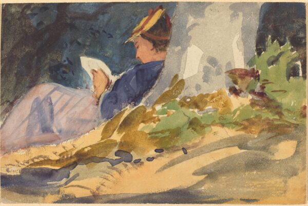 Resting - by John Singer Sargent