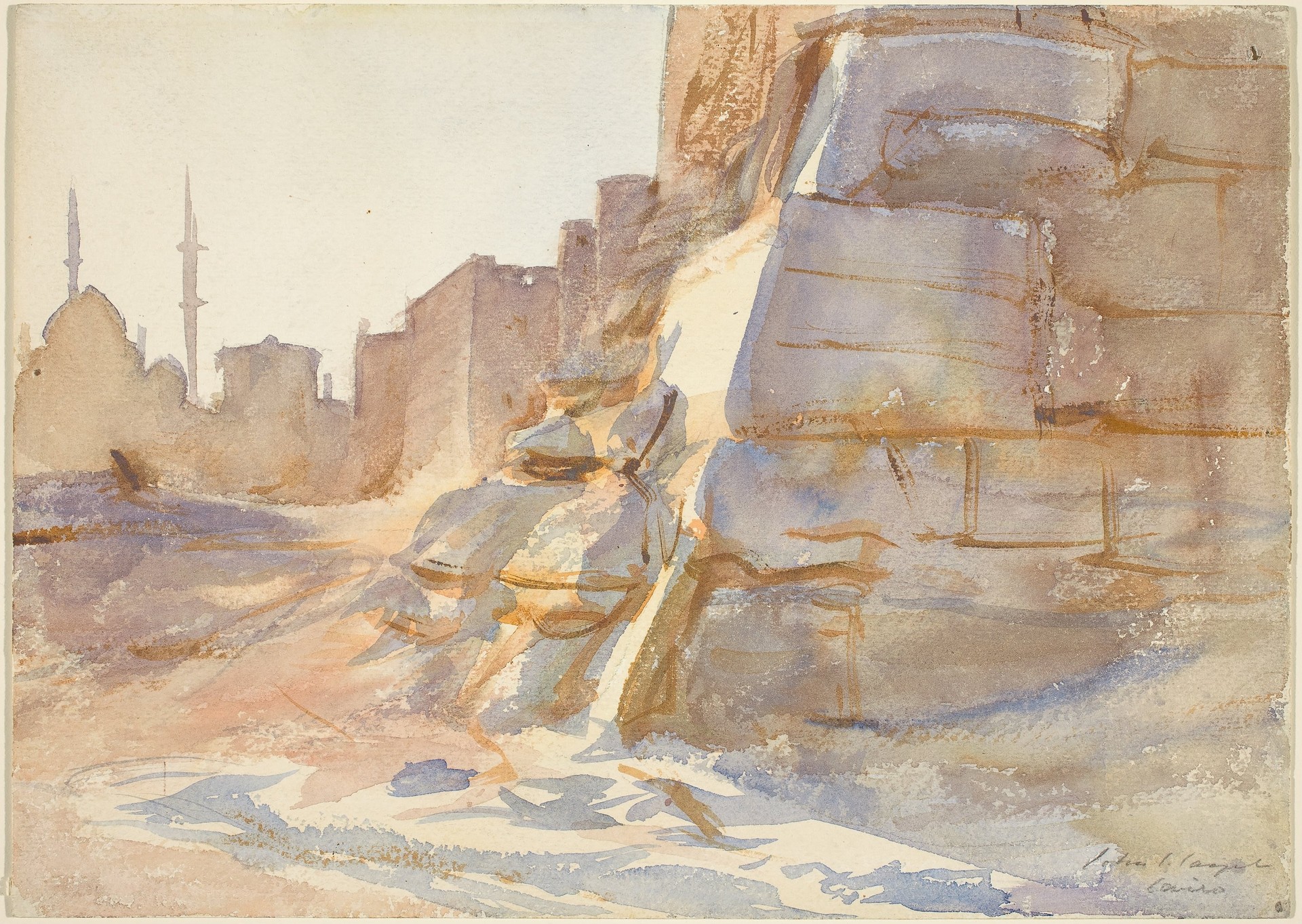 Cairo - by John Singer Sargent