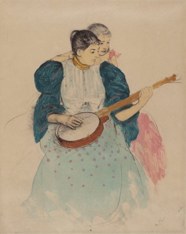 The Banjo Lesson - by Mary Cassatt