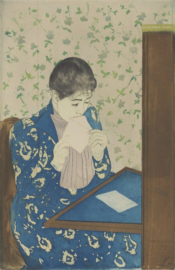 The Letter - by Mary Cassatt