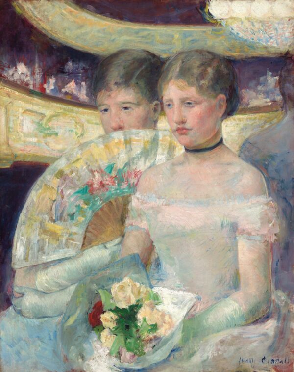 The Loge - by Mary Cassatt