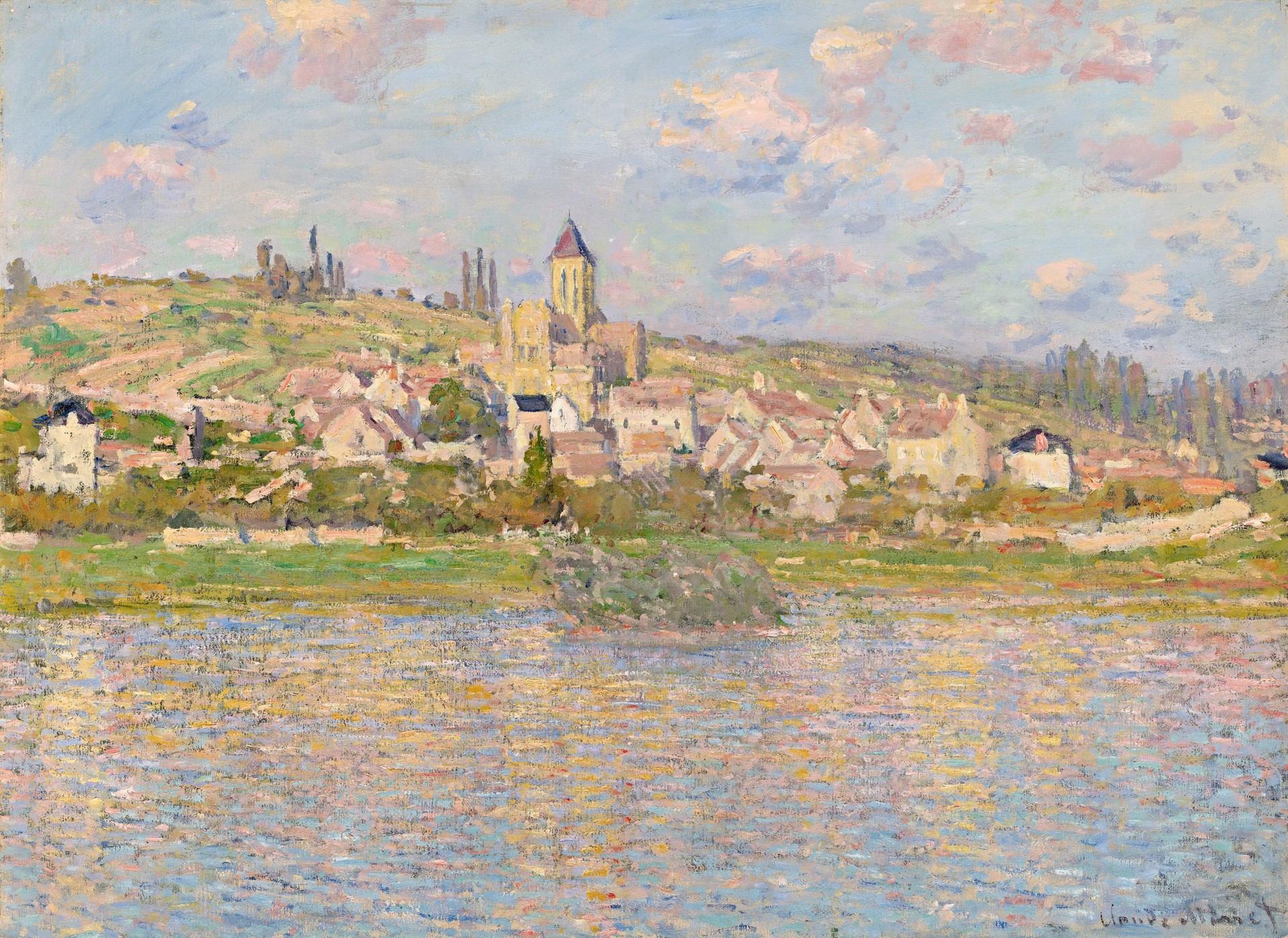 Vétheuil - by Claude Monet