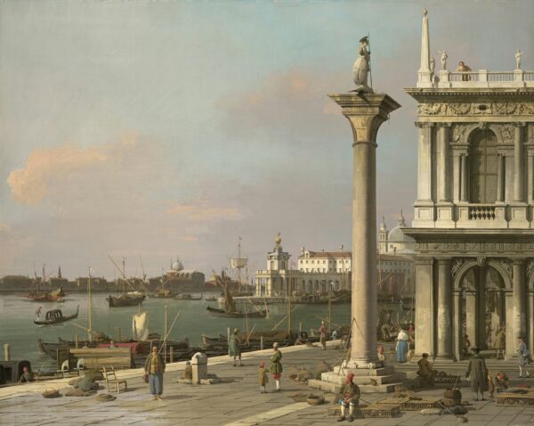 Bacino di S. Marco: From the Piazzetta - by Canaletto