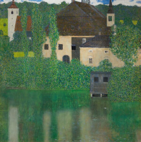 Water Castle (Kammer Chateau near Attersee I) - by Gustav Klimt