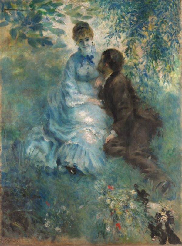 Lovers - by Pierre-Auguste Renoir