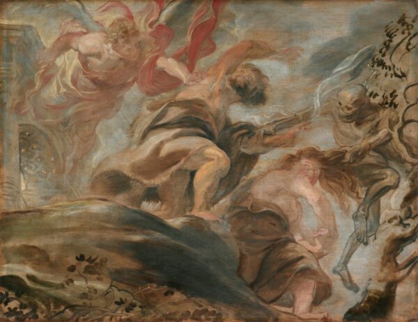Expulsion from the Garden of Eden - Peter Paul Rubens