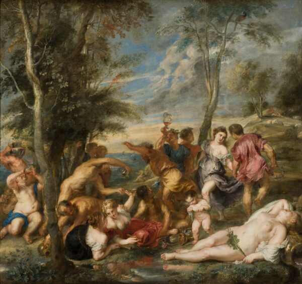 The Andrians - by Peter Paul Rubens