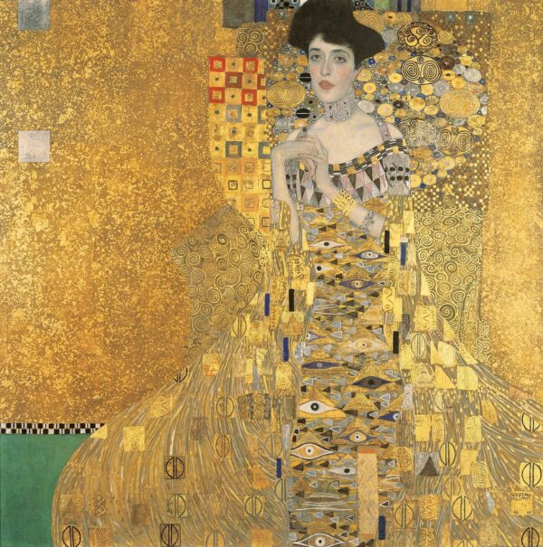 Adele Bloch-Bauer I - by Gustav Klimt