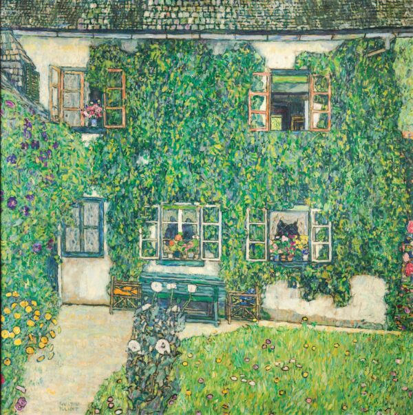 Forester's House in Weissenbach II (Garden) - by Gustav Klimt