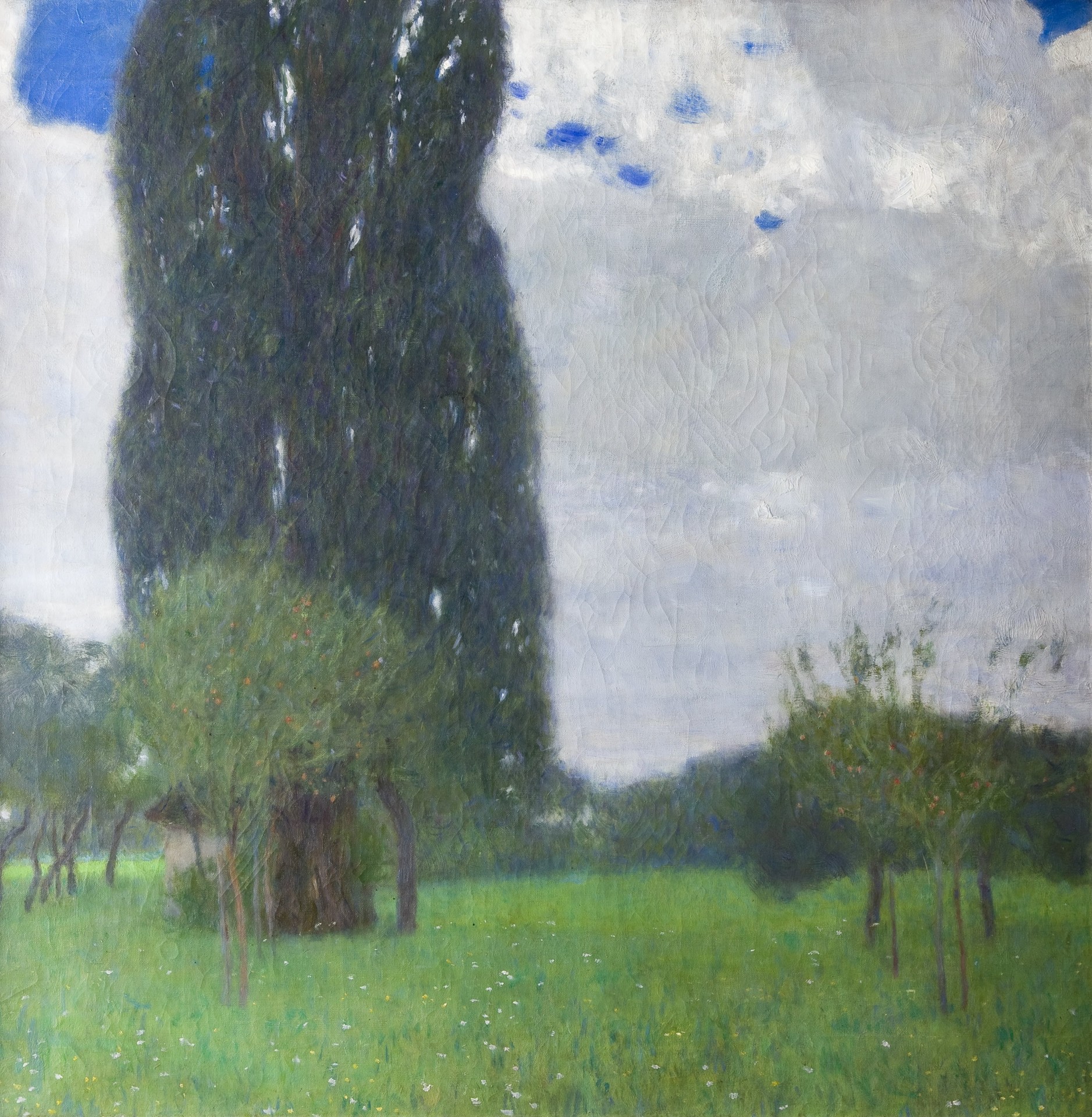 The Large Poplar I - by Gustav Klimt