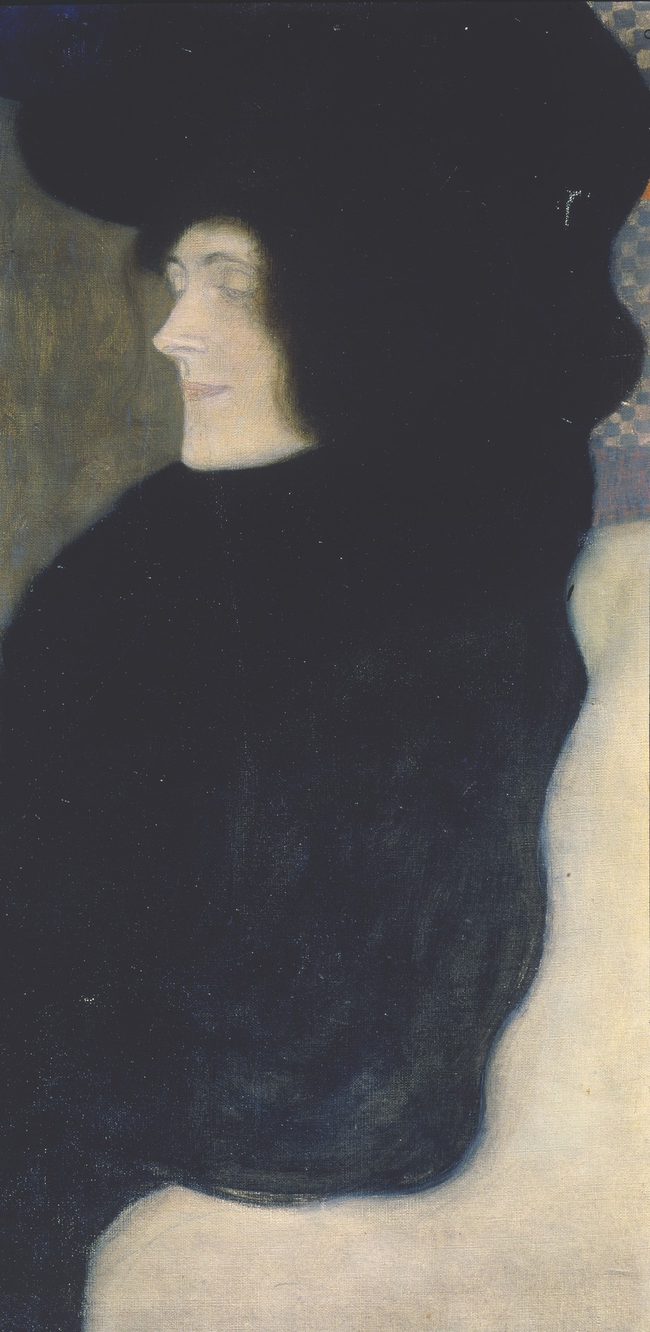 Pale Face - by Gustav Klimt