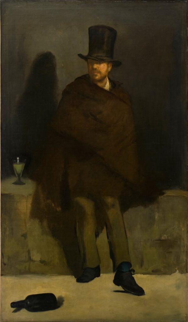 The Absinthe Drinker - by Édouard Manet