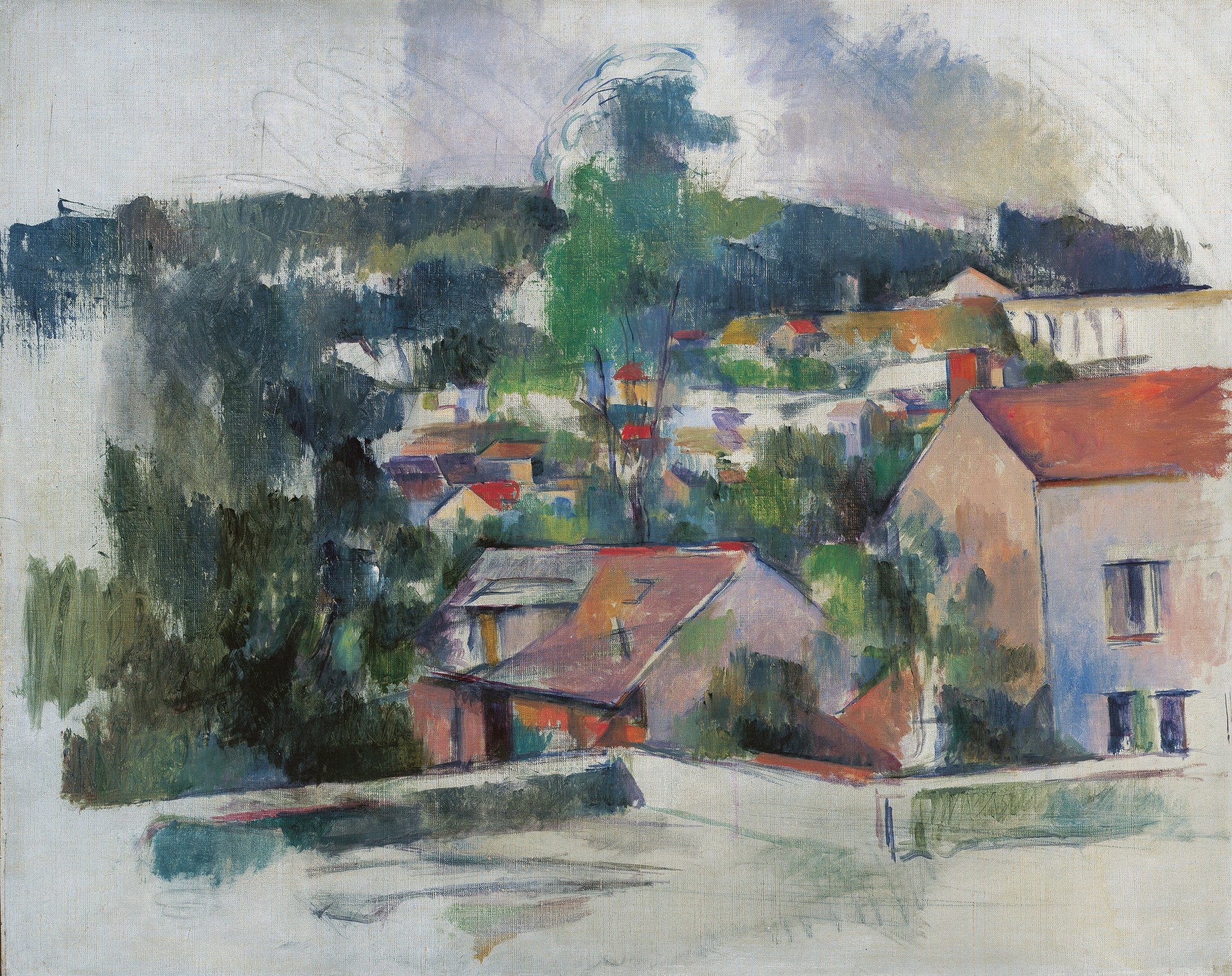 Landscape - by Paul Cézanne