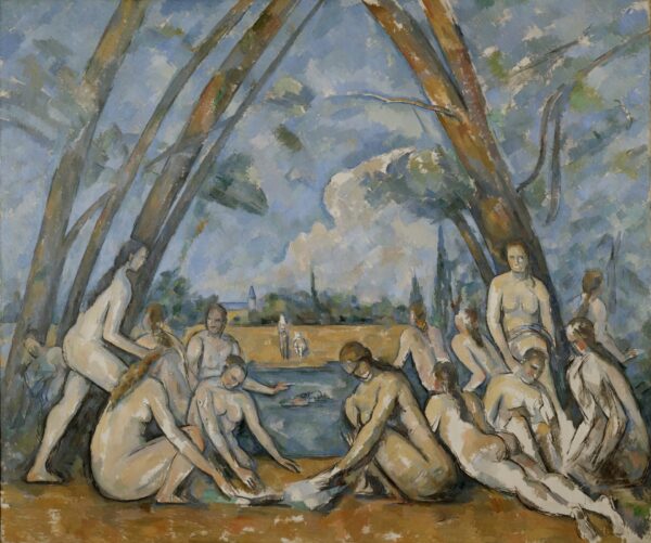 The Large Bathers - by Paul Cézanne