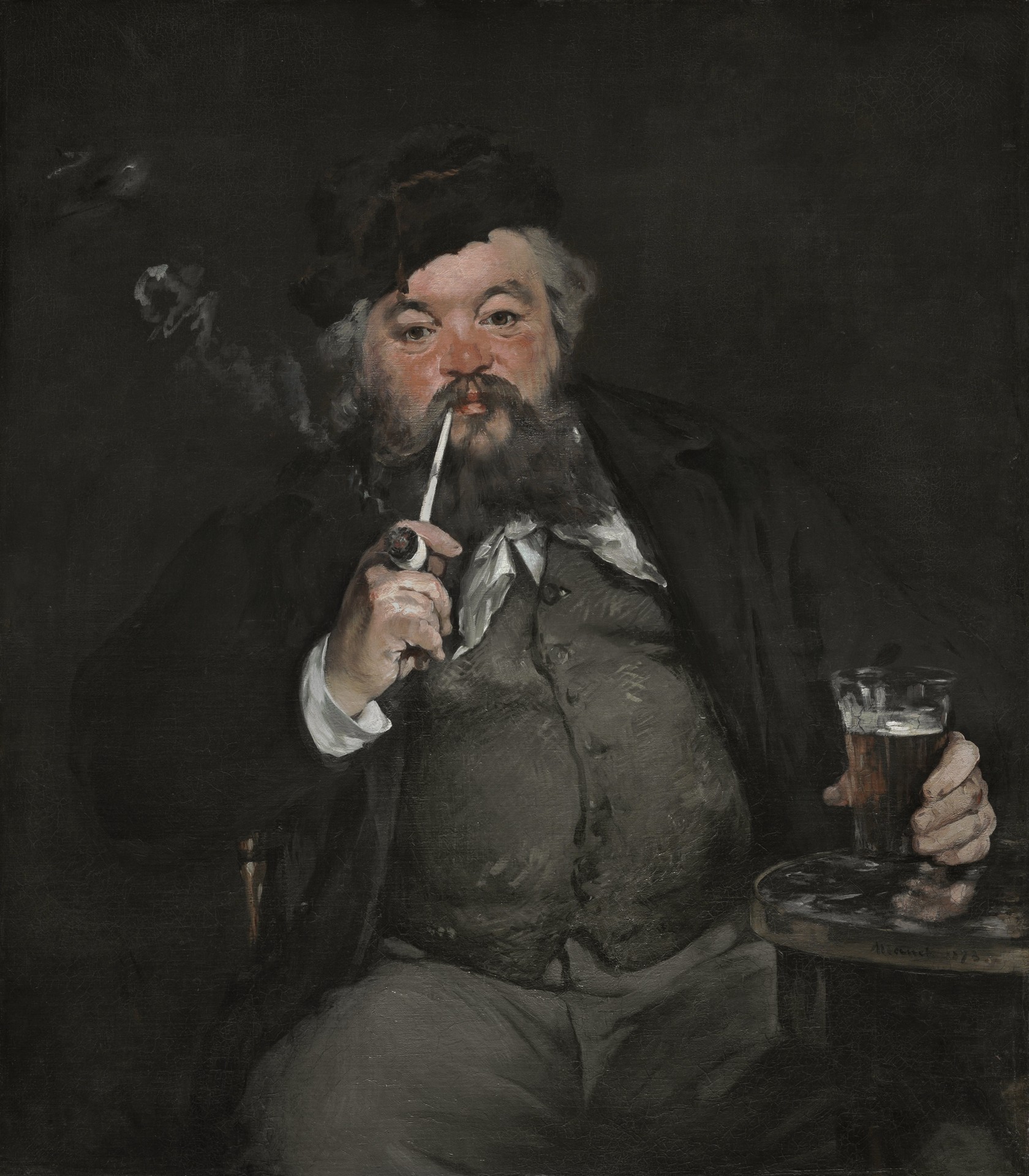 Le Bon Bock - by Édouard Manet