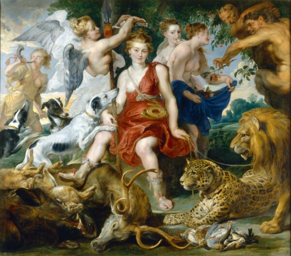 Krönung der Diana - by Peter Paul Rubens