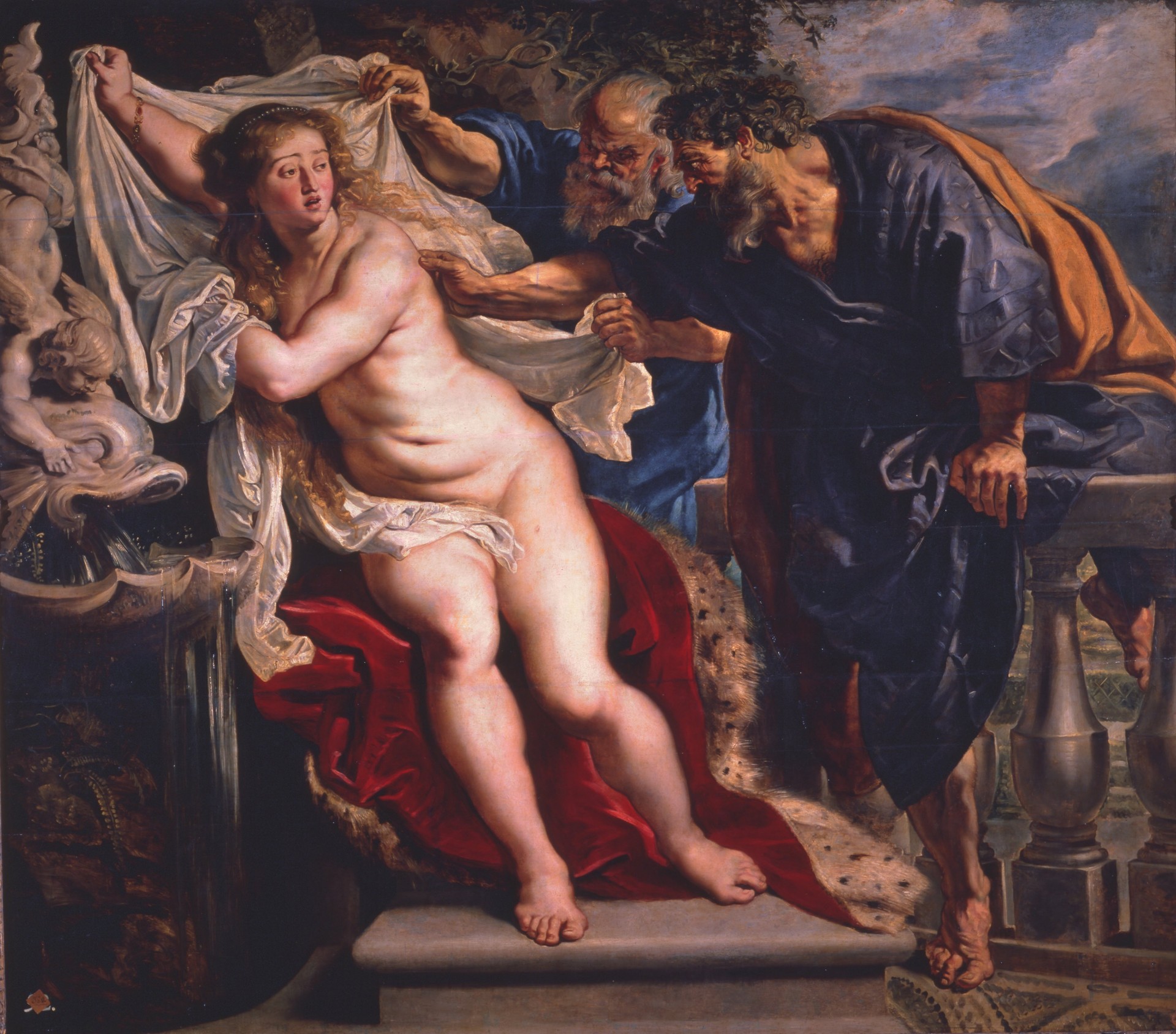 Susana y los viejos - by Peter Paul Rubens