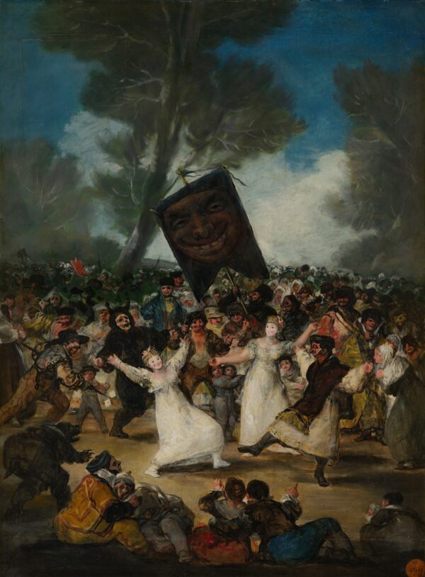 El Entierro de la Sardina - by Francisco Goya y Lucientes