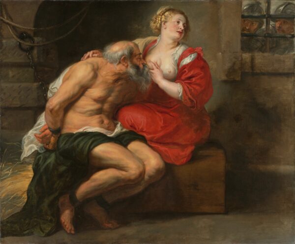 Cimon en Pero - by Peter Paul Rubens