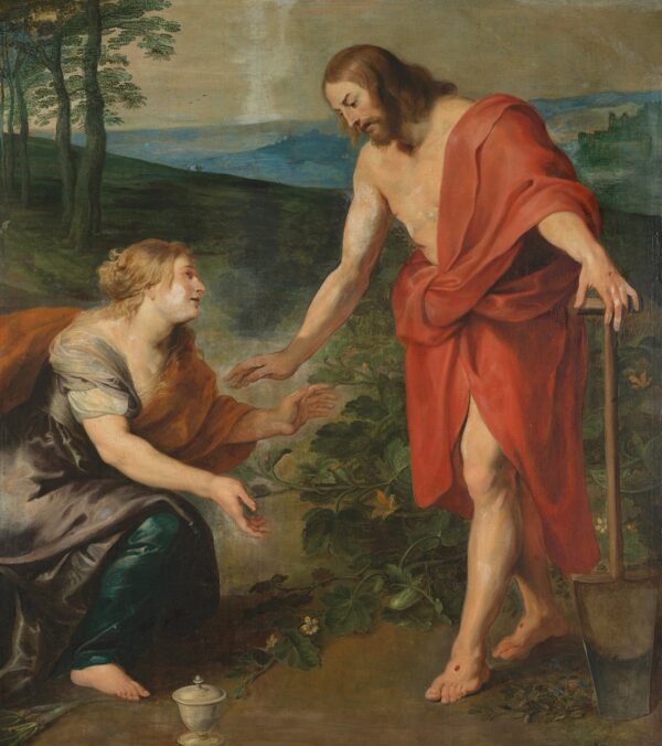 Christus verschijnt aan Maria Magdalena als hovenier - by Peter Paul Rubens