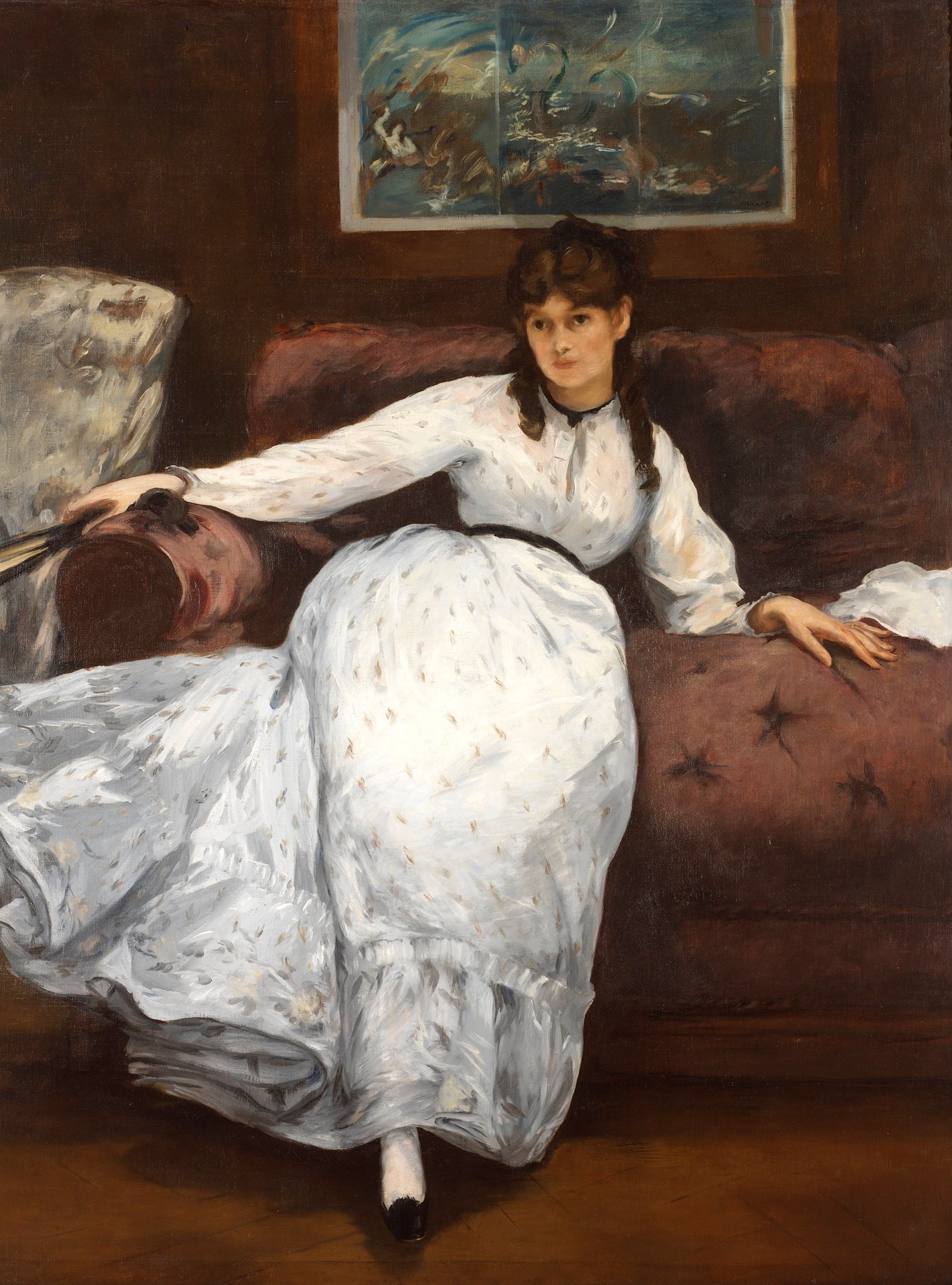 Le Repos (Repose) - by Édouard Manet