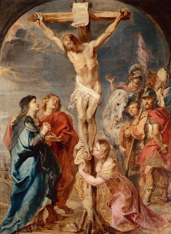 Christ on the Cross - by Peter Paul Rubens